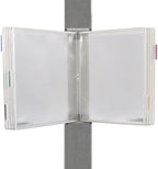 tarifold Wall Mount Reference System, 10 Pockets, Expandable, White by TARIFOLD
