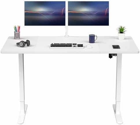 VIVO White 60 x 30 in Standing Desk, DESK-KIT-0W6W by VIVO