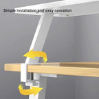 Clamp on Desk Shelf Space Saving Desktop Extender - Image 5