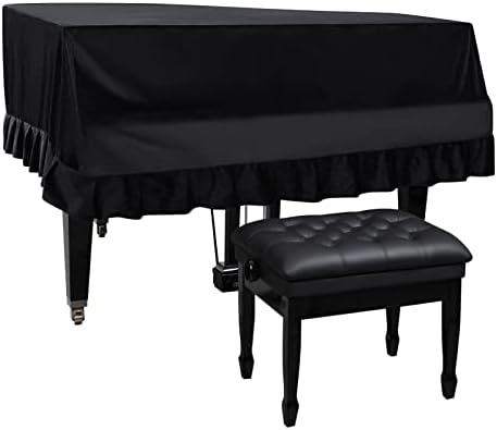 Grand Piano Cover Dustproof Baby Grand Piano Protective Cover by Yajun