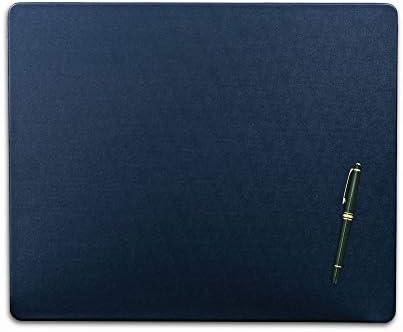 Dacasso P4615 Leatherette 17" X 14" Conference Table Pad Leatherette Conference Table Pad, Navy Blue by Dacasso