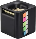 5-in-1 Cube Sticky Note Holder Dispenser with Notes Tabs Roll for Desk Organization by Unknown