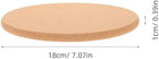 12pcs Round Cork Trivet Pads with Tripod Structure for Pots, Tables Xmas - Image 2