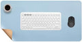 Dual-Sided Office Leather Cork Desk Mat Waterproof Non Slip Large Mouse Pad by Unknown