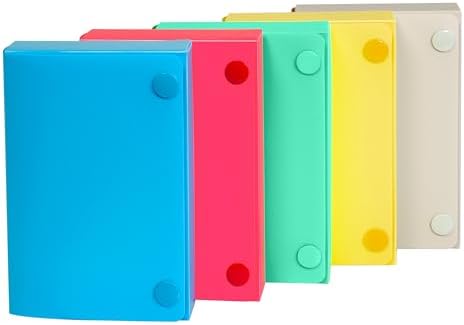 C-Line Index Card Case for 3 x 5 Inch Index Cards, Assorted Colors, Set of 24 Cases (58335-24) - Image 4
