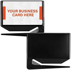 Promotional Business Card Letter Openers, Black, 100 Pack by UncommonDesks