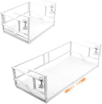 Adjustable Under Shelf Basket Knob Lock Cabinet Storage Holds 50 Lbs - Image 7