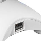 Mars Gaming MHHXW Gaming Headset Stand, RGB Flow, 2X USB 2.0, White - Image 6