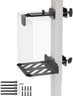 Under Desk PC Mount for Standing Desk, Clamp-On Desk Leg Computer Mount by Unknown