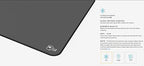 Glorious Elements Mousepad - XL Mouse Pad - Glass Infused Flexible Cloth Computer Desk Pad for Speed Gaming 15"x17" (ICE) - Image 5