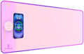 TARKARI 15W Magnetic Wireless Charging RGB Mouse Pad, 800x300mm Pink by Home