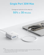 Anker Desktop Charger, Fast Charging USB C Charger with 112W Max 6-Port - Image 3