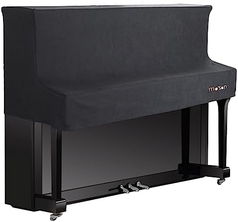 Protect Your Piano with Mooson Upright Piano Cover Cloth - Piano Keyboard Dust Cover All Included! (Blank) by Mooson