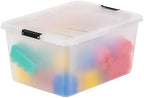 IRIS USA 6-Pack 32.5 Quart Clip Box with Latching Lid - Image 7