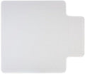 Staples Office Chair Mat, Clear, 53x45 Inch, Low-Pile Carpet, with Lip by Staples