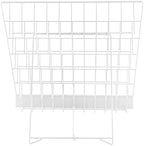 6-Tier Tabletop Book Rack, Heavy-Duty Metal Desktop Bookshelf Organizer, Foldable Magazine & File Holder Stand for Office, Home, Library, No Assembly Required, 44 lbs Capacity - Image 4