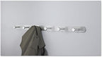 Safco 4202 Nail Head Coat Hook, 6 Hook, Silver - Image 5