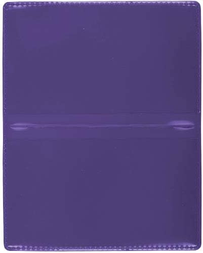 StoreSMART - Metallic Violet Folding Business Card Holders - 250 Pack - Polypropylene Plastic (RPP2915MV-250) - Image 2