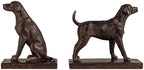Creative Co-Op 2-Piece Resin Dog Bookends, Black - Image 5