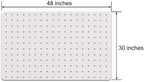 Plastic Office Chair Mat for Carpeted Floors, 2 Pack Heavy Duty Floor Mat,Eco-Friendly Series Studded Carpet Desk Chair Mats-30'' x 48'' (30 inches X 48 inches X 2 PCS- NO Lip) - Image 2