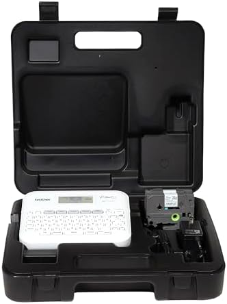 Brother P-Touch PT-D410VP Home / Office Advanced Label Maker | Connect via USB to Create and Print on TZe Label Tapes up to ~3/4 inch by Unknown