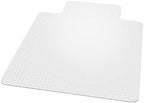 Staples Office Chair Mat, Clear, 45x53 Inch, Medium-Pile Carpet, with Lip - Image 2
