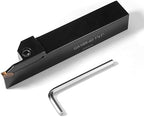 1"x1" Indexable Lathe Grooving Parting Holder QA16R-40 with 1 Piece Carbide Insert GTN-4 Heavy Duty Right-Hand Lathe Cut Off Tool Carbide Inserts(QA16R-40 with 1 Piece Insert) - Image 6