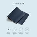 Satechi Vegan-Leather Desk Mat, Scratch and Water Resistant, Blue - Image 2