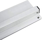 New Star Foodservice Anodized Aluminum Slide Check Rack (48-Inch) - Image 6