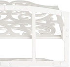 JOGREFUL Cast Iron Cookbook Stand, Kitchen Recipe Holder Scrollwork White - Image 5