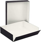 Lineco Museum Archival Storage Box, Drop Front, 9.75x12.75x3 in, Black - Image 3