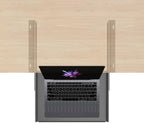 Sliding Under Desk Laptop Mount Shelf with Air Vents, 16" W - Image 4
