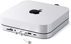 Satechi Aluminum Stand & Hub for Mac mini, USB 3.0 & Headphone Jack, Silver by Satechi