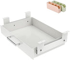 GOME Under Desk Pull-Out Drawer - Storage Organizer Office Mounted, Easy Slide-Out Pencil Drawer for Saving Space, Ideal for Sit-Stand Workstation (For 1.2" Support Bar Under Desk) by GOME