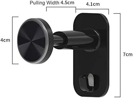 Headphone Holder Headphones Stand Universal Headphone Headset Hanger Wall Hook Telescopic Design Earphone Holder Gaming Headphones Stand Rack for PC Gaming, Office Headset Stand (Color : White) - Image 3