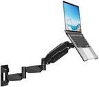MOUNT PRO Long Laptop Wall Mount, 28" Extended Wall Mount Laptop Holder by MOUNTPRO