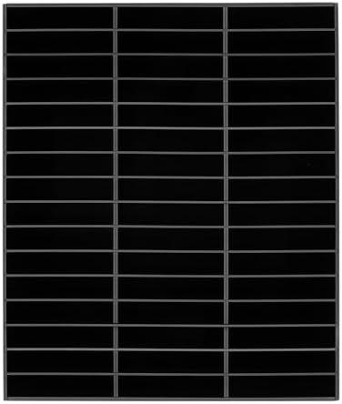 48 Compartment Literature Organizer, Adjustable Shelf Classroom Mailbox, Heavy Duty Mail Sorter & Mail Organizer Countertop for Classroom Office Home School (Black) - Image 5