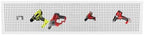 KINOMI 24 Pack Pegboard Hooks Heavy Duty Pegboard Drill Holder Power Tool Holder, Value Set, Large Pegboard Accessories and Hooks for Tools, Power Drills, Art and Craft Supplies etc - Image 4