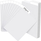 50 Pieces Comic Book Dividers with Tabs,Patient Divider Cards,Card Dividers Comic Book Boards for Storage Boxes 11.22 X 7.24 Inche by Pyrrhiax