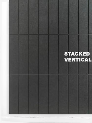 Felt Bulletin Board Tiles | Modern Cork Board Alternative | Large Cork Boards for Walls | Aesthetic Felt Wall Panels for Office & Home Decor | Pinboard & Photo Board (12-Pack) | Black - Image 4