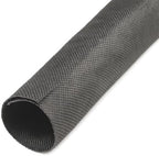 MGI SpeedWare Woven Mesh Split-Sleeve Wire Loom for High-Temperature Automotive Harness and Home Cable Management - 25 feet (1.25") by MGISpeedWare