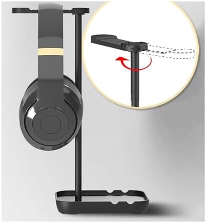 Headphone Stand Holder Headset Hook Hanger Desktop Aluminum Alloy Universal Gaming Under Desk Earphone Accessories - Image 6