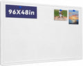Extra Large Bulletin Board 96" x 48", Felt Pin Board, Warm White by Hrrtyueg