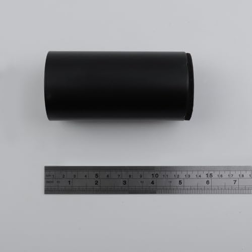 Round Steel Riser, 4.1-4.8 Inch Height, Fits 2.25 Inch Leg, 4Pcs Black - Image 6