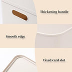 Yishyfier Plastic Storage Baskets With Lid Organizing Container Lidded Knit Storage Organizer Bins for Shelves Drawers Desktop Closet Playroom Classroom Office (4M+2S, Light grey) - Image 6