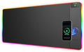 Wireless Charging Mouse Pad Gaming, 31.5"x15.8" Large Desk Mat, Waterproof by abcmat
