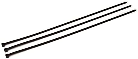 3M Cable Tie CT36BK175-L, 36 in, 175 lb Tensile Strength, Black, Bag of 50 by 3MIndustrial