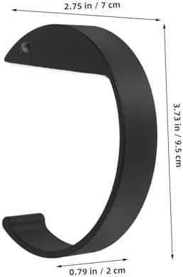 ABOOFAN 4sets Table Backpack Holder Sturdy Desk Purse Hanger Hook for Organizing Bags Easy Installation Without Tools for Home Office Keeps Workspace Clutter 2pcs*4 - Image 6