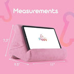 Flippy Original Tablet Pillow Stand & iPad Holder, Gift for Book Lovers & Readers, Multi-Angle Stand with Storage for Lap, Desk & Bed, Compatible with Kindle, Fire, iPad & Samsung, Pinkarama 4.0 - Image 2
