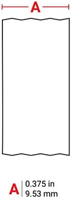 Brady Authentic (M21-375-499) Multi-Purpose Nylon Label for General ID, Wire Marking, and Lab Labeling, Black on White- For M210, M210-LAB, M211, BMP21-PLUS and BMP21-LAB Printers, .375" W, 16' L - Image 3